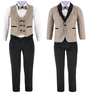 Samli Lotus Brown 5PC Suit 6-10