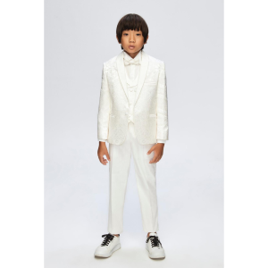 Samli Ivory Paisley 6PC suit 6-10