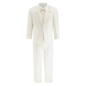Samli Ivory Paisley 6PC suit 1-5