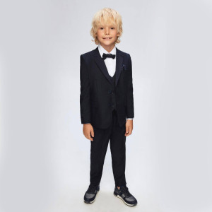 Samli Freddie Blue Polka 7PC Suit Set 11-14