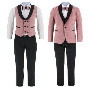 copy of Samli Jacob Blush Glitter 5PC Suit 1-5