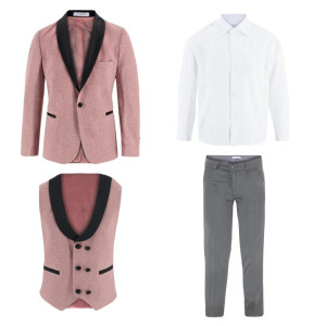 copy of Samli Jacob Blush Glitter 5PC Suit 1-5