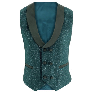Samli Thomas Green Glitter 5PC Suit 11-14