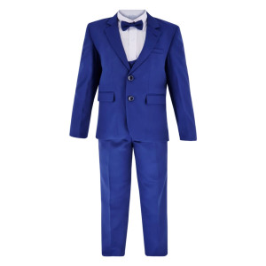 Samli Harvey Blue 7PC Suit Set 11-14