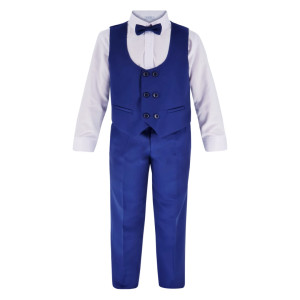 Samli Harvey Blue 7PC Suit Set 11-14