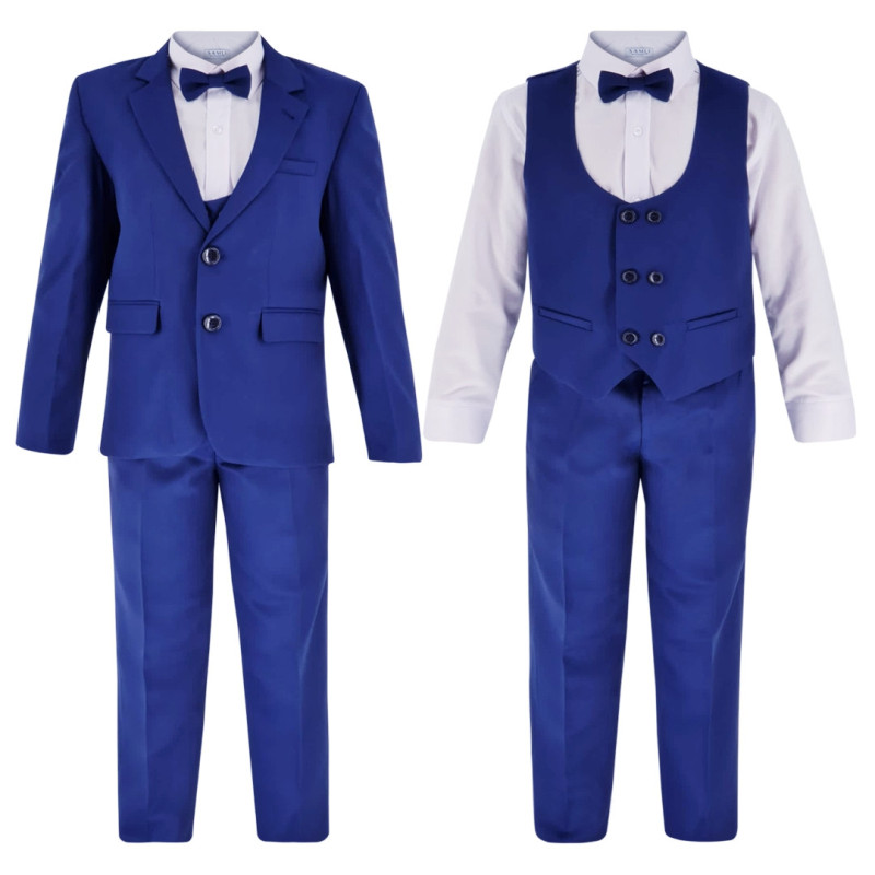Samli Harvey Blue 7PC Suit Set 11-14
