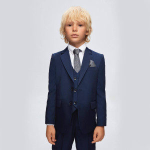 Samli Harvey Blue 7PC Suit Set 11-14