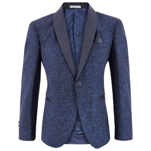 Samli D/Blue Glitter 6PC Suit Ensemble 11-14
