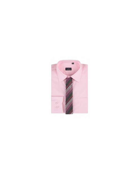 BOYS KIDS FORMAL SHIRT TIE SET